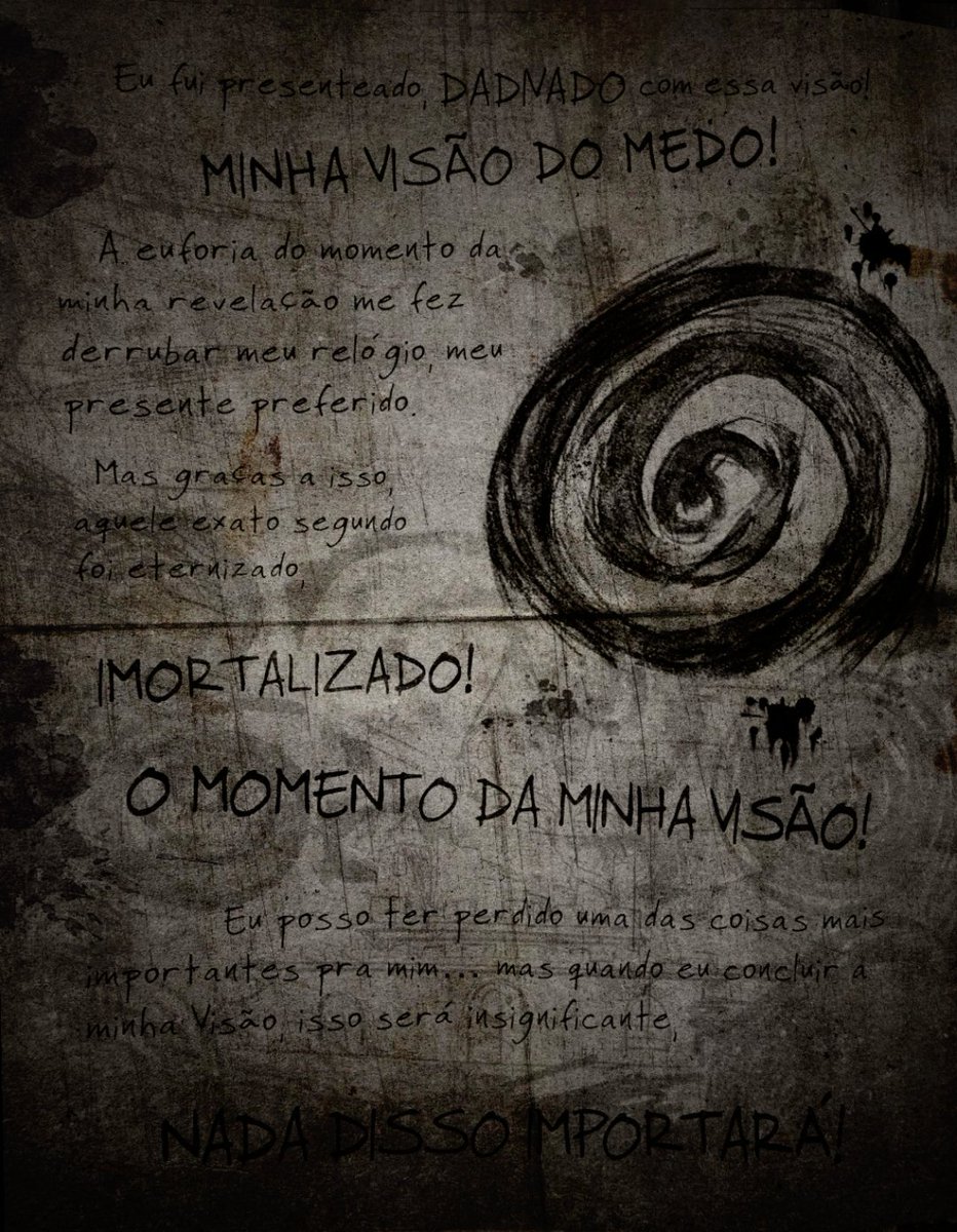 𝕰ternizado segundo.
Passado, presente e futuro.
Apenas a Espiral importa.
Ela não está mais aqui agora.