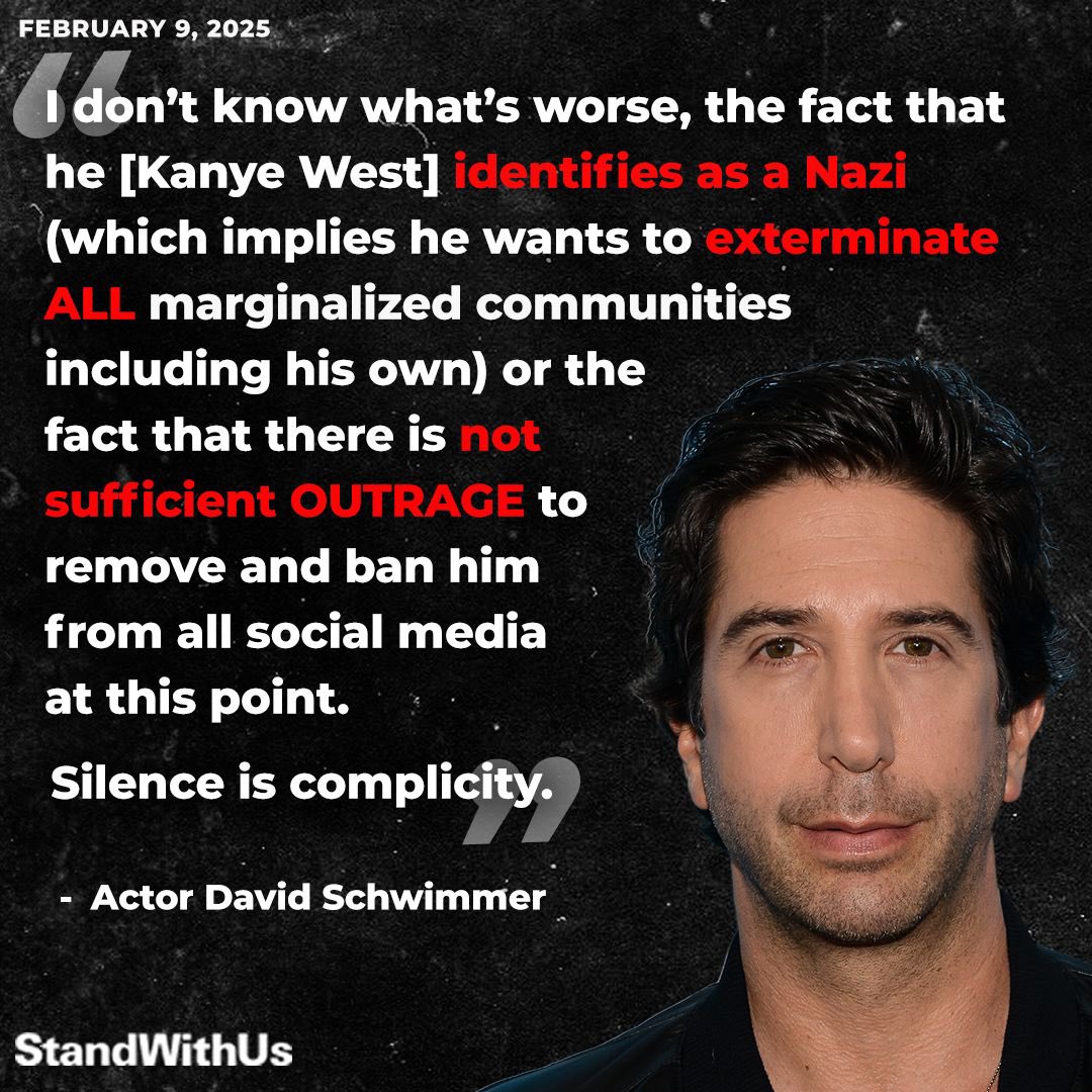Wise words from David Schwimmer.