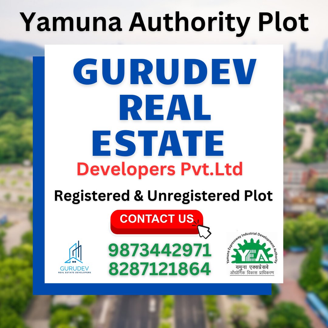 GurudevReal's tweet photo. Gurudev_Real_Estate
Yamuna Authority plots Contact
9873442971 8287121864

Watch full video on YouTube Channel-
https://t.co/uOI3uW289W

#luxurylifestyle #properties #realtors #homes #firsttimehomebuyer #homeforsale https://t.co/0Y1hyvfQMh