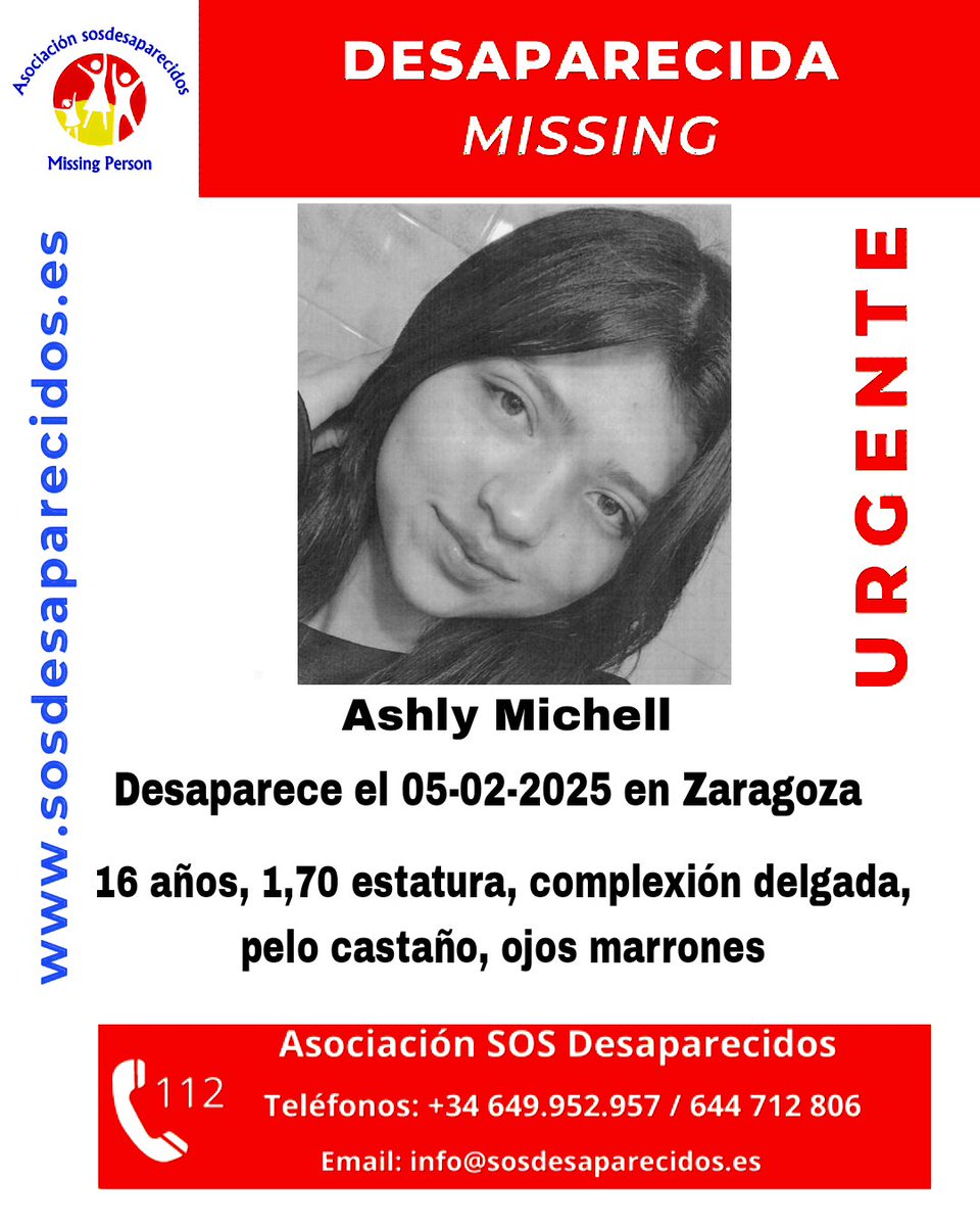 ALERTA DESAPARECIDOS (@sosdesaparecido) on Twitter photo 🆘 DESAPARECIDA
#sosdesaparecidos #Desaparecido #Missing #España #Zaragoza
Síguenos <a href="/sosdesaparecido/">ALERTA DESAPARECIDOS</a> 🆘 DESAPARECIDA
#sosdesaparecidos #Desaparecido #Missing #España #Zaragoza
Síguenos <a href="/sosdesaparecido/">ALERTA DESAPARECIDOS</a>
