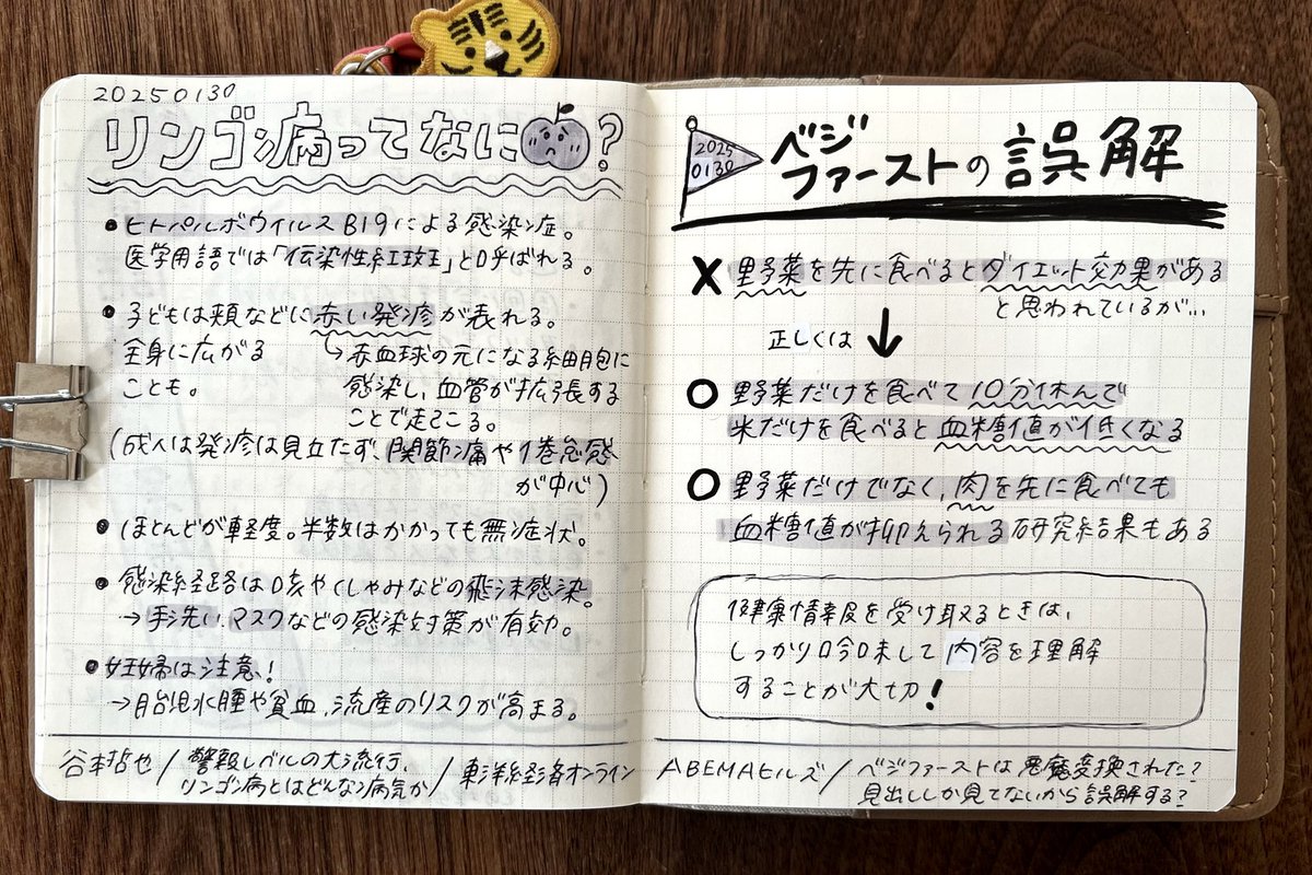 Runchan_clear's tweet photo. 📚
#RUNRUNPLUS 19
8月振り。書くのさぼっていました、、、
気になるネット記事のまとめノートです🦴 https://t.co/cPJx43CRj1