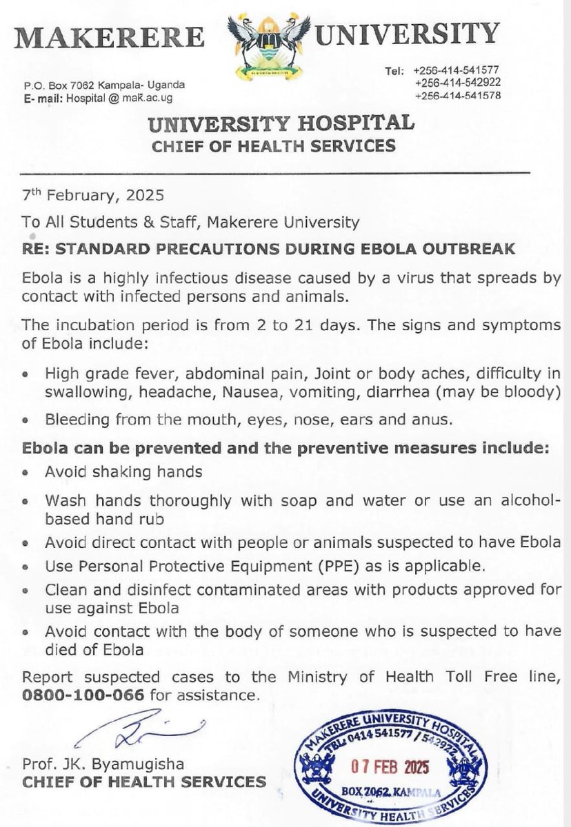 Take precaution!