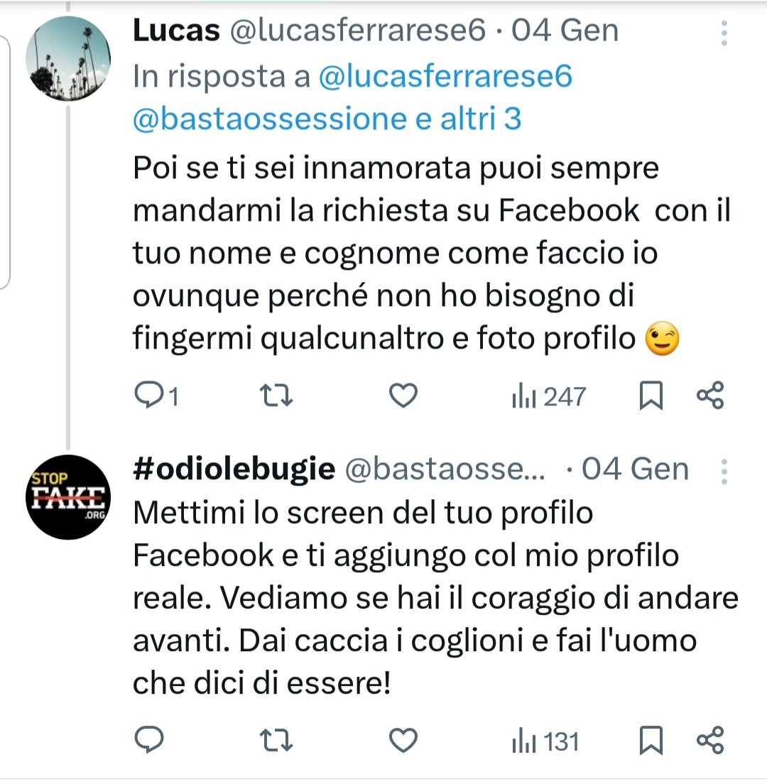 bastaossessione's tweet photo. @lucasferrarese6 @CristinaPi60012 Perché sei così pateticamente bugiarda? È un mese che ti ho chiesto il link guarda la data. E chissà perché non hai risposto. Già  chissà perché bugiardona. O pensi di essere l'unica a chiamarsi così? https://t.co/nK9xVLgsXv