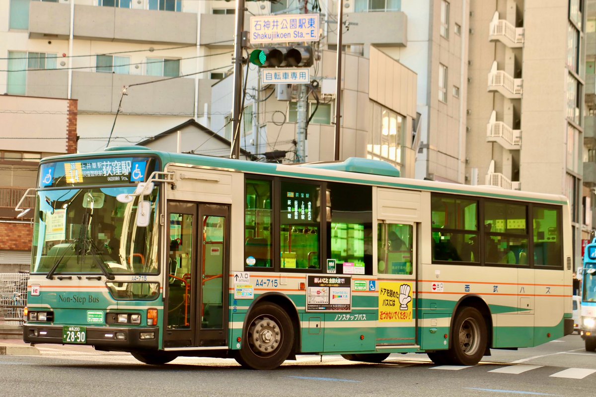 西武バス練馬営業所 A5-674号車 先月入った2025年車 いま時点で運用