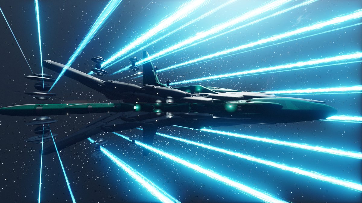 ARandyMidget's tweet photo. Really pleased how this one turned out, I wasn't sure at first about the floating weapon placements as they kinda look out of place....but when I started to shoot them in space I was blown away how awesome they looked 😍

Anyways hope you guys like the design 🤙 https://t.co/eFMpSHyuVD