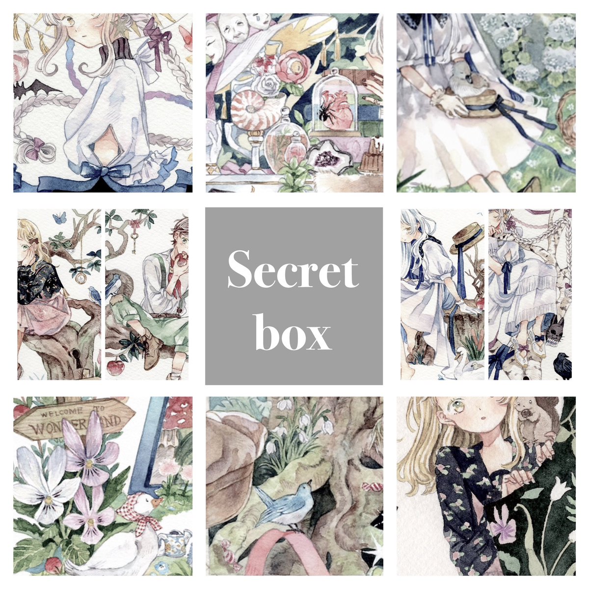 hntaa420's tweet photo. 【展示のお知らせ】
『#Secret_box 』
会期┆2025.2/12(wed)〜2/23(sun)
時間┆13:00~20:00(最終日〜18:00)
会場┆ぎゃらりぃあと
※作品写真の公開、通販対応なし※
作品4点、新作フレームレス6点で出展いたします。鳥に誘わられて辿り着いた御伽の箱庭の世界。
ぜひ会場でお楽しみください𓅯 https://t.co/BjbtmGgyIB