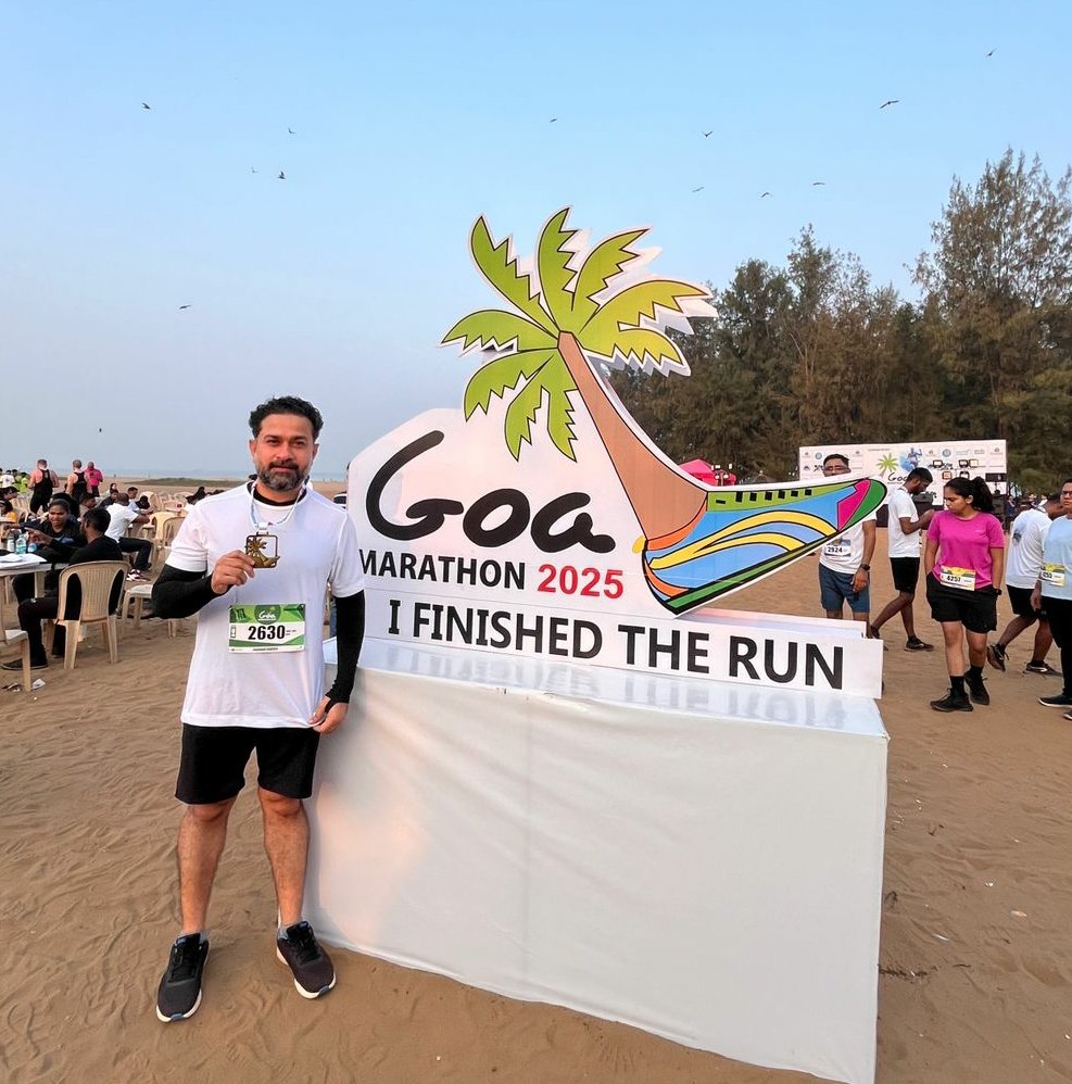 Completed 10 Kms Run at the <a href="/GoaMarathon/">Goa Marathon</a> organised by El Shaddai on Sunday the 9th February 2025 at Miramar Goa.

#goamarathon #elshaddai #runforhomeandhope