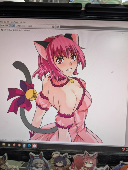 ちょっとミュウイチゴを進める。 