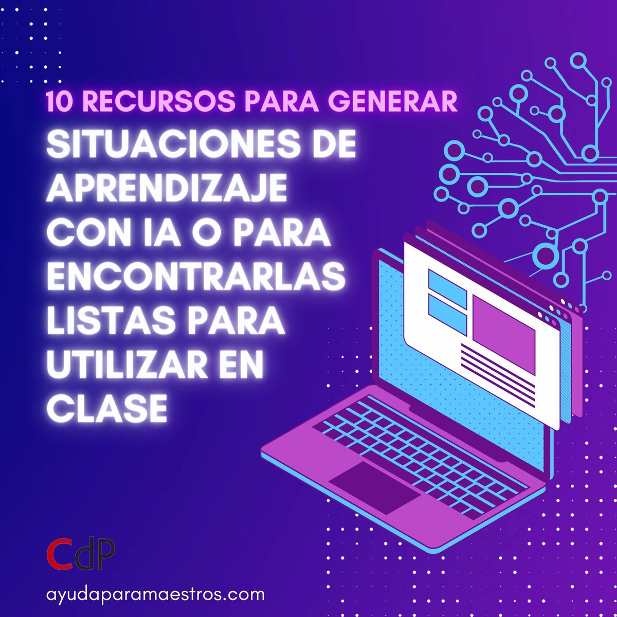 AyudaMaestros's tweet photo. 10 recursos para generar situaciones de aprendizaje con IA o para encontrarlas listas para utilizar en clase. 👉 https://t.co/rOuqZFFIV1 Por @Manu___Velasco https://t.co/rN9xzQnJoE