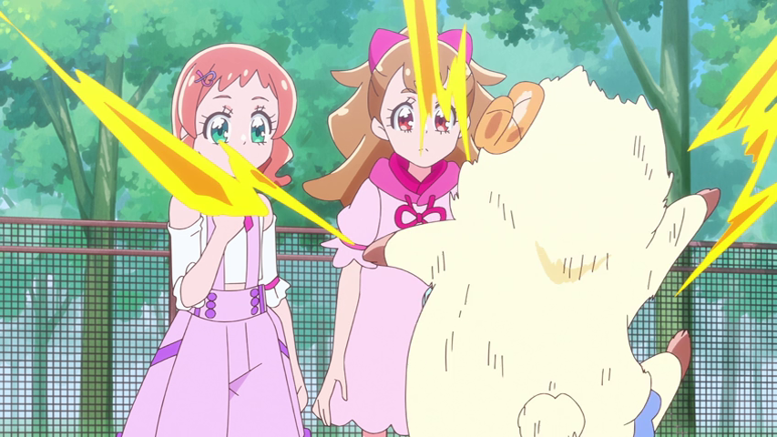 adaywithoutme__'s tweet photo. been watching wonderful precure; this sheep's gonna die of heart failure https://t.co/2H1ZfRF1I0
