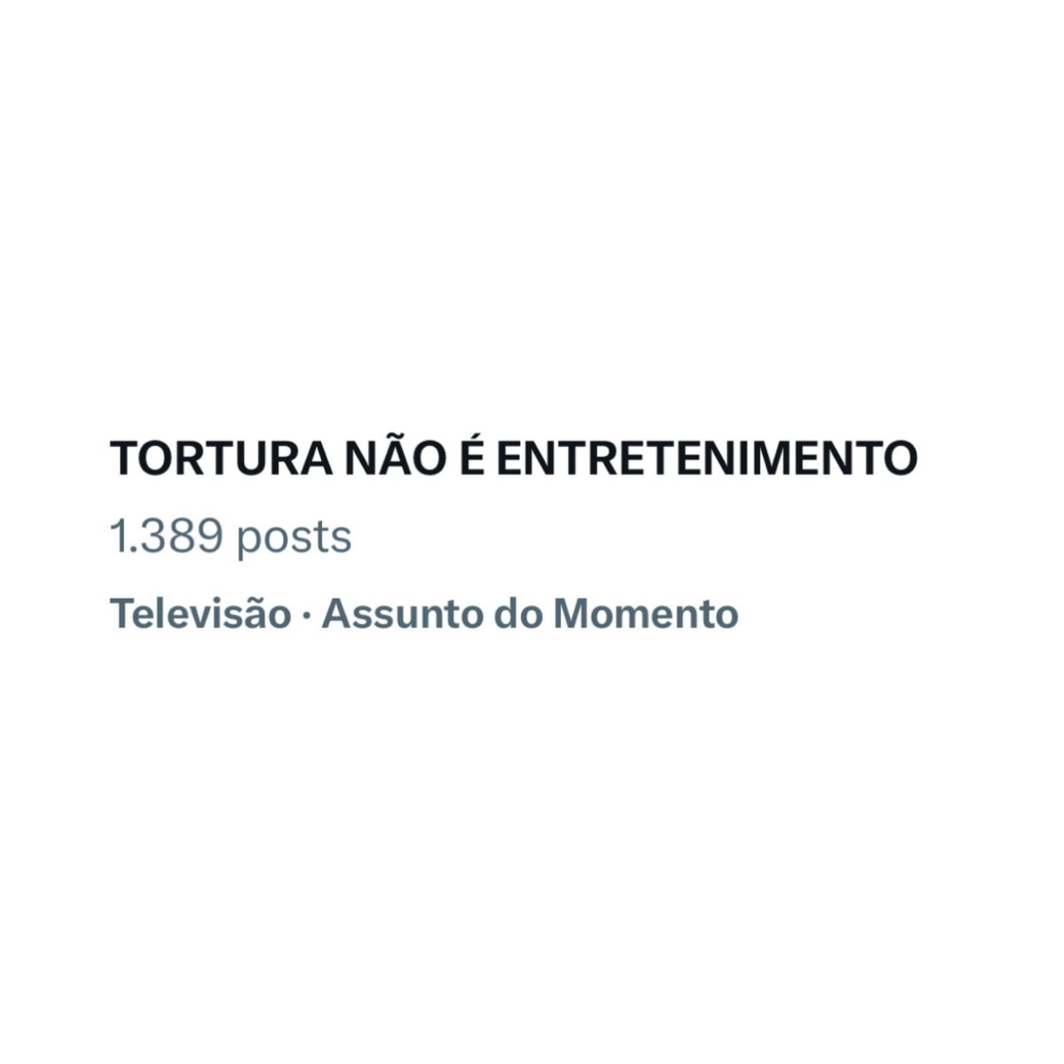 choquei's tweet photo. 🚨VEJA: Após Eva cumprir o castigo do monstro no #BBB25, internautas levantam a tag ‘TORTURA NÃO É ENTRETENIMENTO.’ https://t.co/RAFcr6Akkp