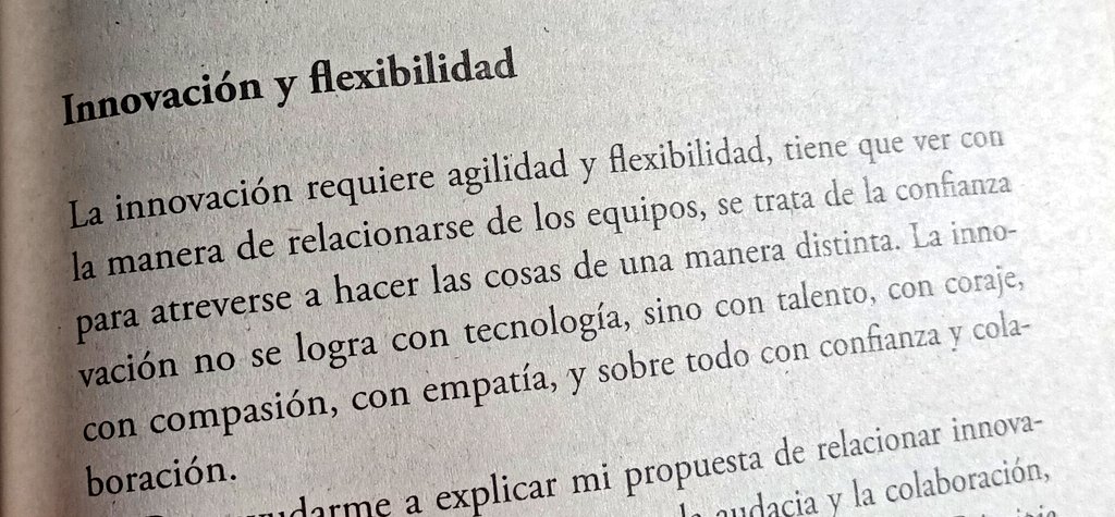De innovación y personas 👇🏻