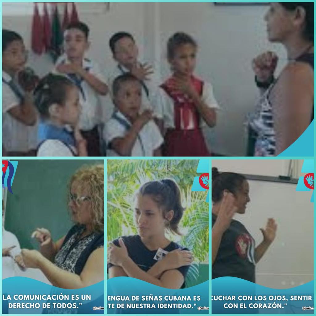 La comunicación es un derecho de todos. #GenteQueSuma #CubaEduca #PinarXNuevasVictorias #CubaMined