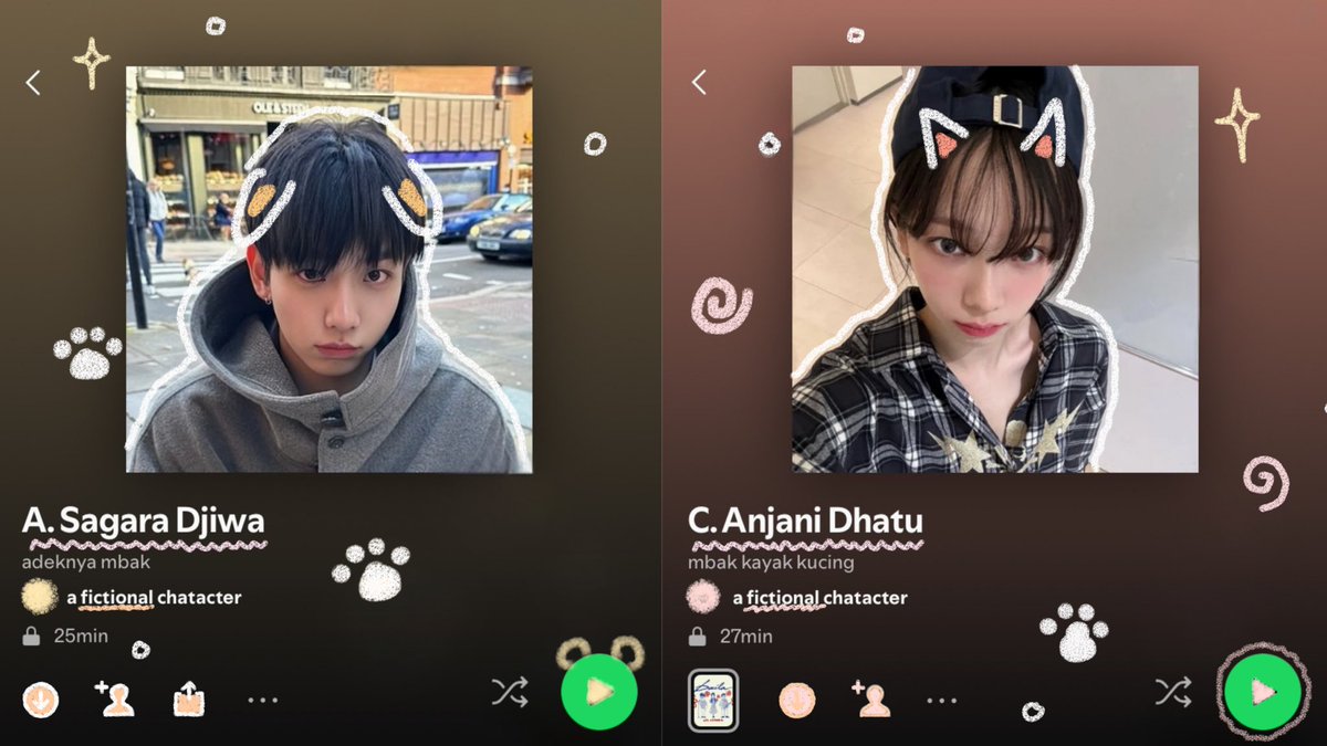 lavteria's tweet image. take a look at mba cathrin &amp;amp; aga’s daily life as siblings, 

☆ a myung jaehyun &amp;amp; karina few tweets au