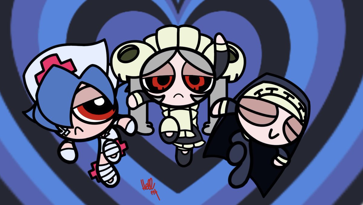 #skullgirls
マリー　※トレス