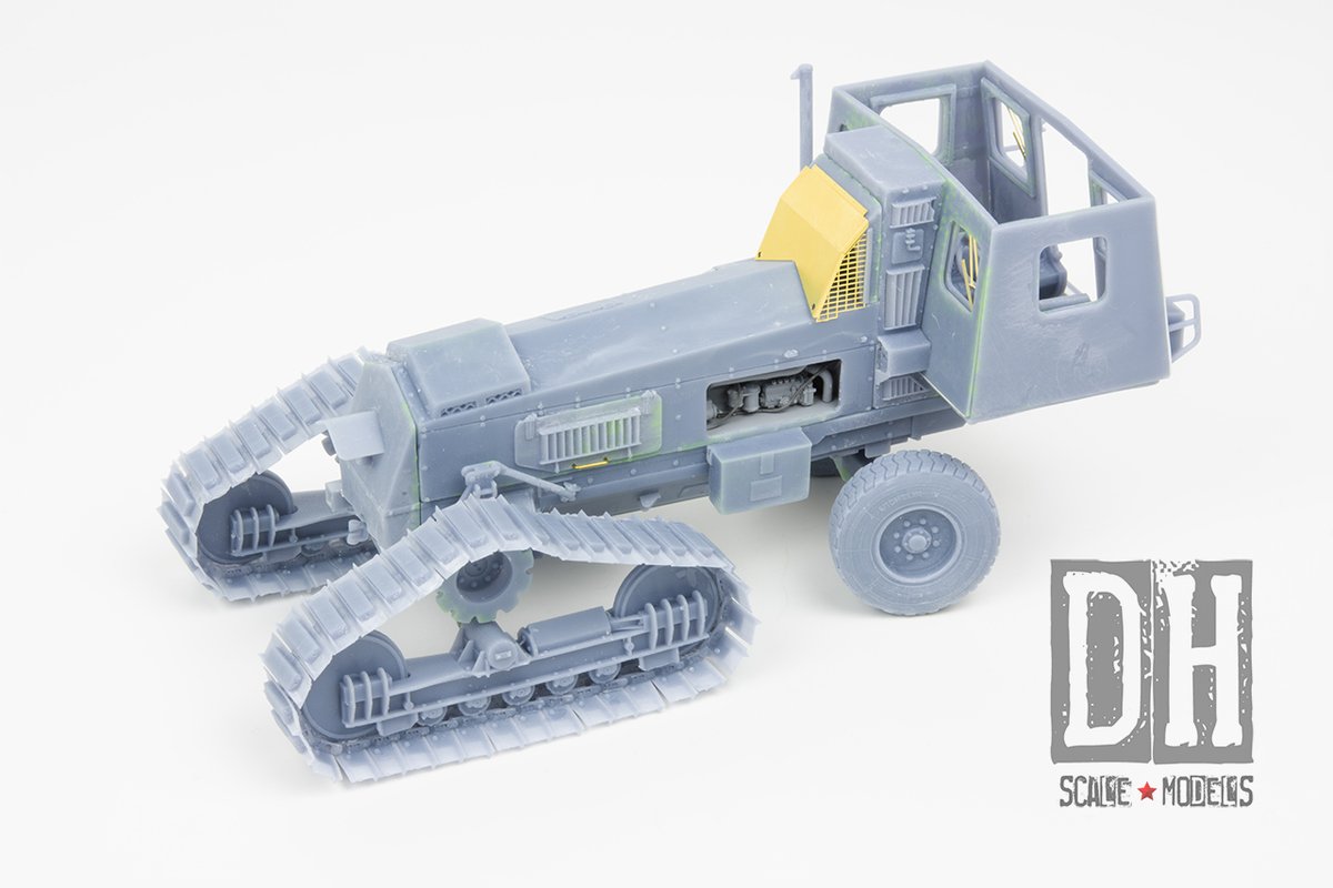 dh_models's tweet photo. The first steps of this exceptional model from #FourStarsminiatures, this is the Aadvark Mine Roller, a model that has been considered the best mine remover in the world. For now it is more advanced but you can already get an idea of what I want to do, more or less. https://t.co/7zT3ikdp2N