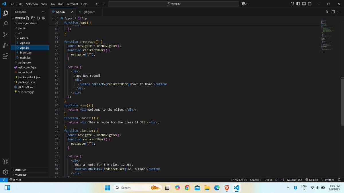 Amitkumar_dev24's tweet photo. #Day20 of Learning Web Development 🚀  
Today was all about React Routing and the useRef hook! 🌐⚡️  

#harkirat 
#100xdevs
#100DaysOfCode #WebDevelopment #ReactJS #LearningJourney https://t.co/BvVuueEM9u