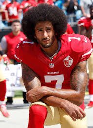 nkalamb's tweet image. With Trump and the NFL likely to turn today’s Super Bowl into at least some degree of fascist spectacle, it’s worth remembering that Colin Kaepernick literally gave up his career to challenge the regime’s white supremacist project the first time around. 

Solidarity to the GOAT.