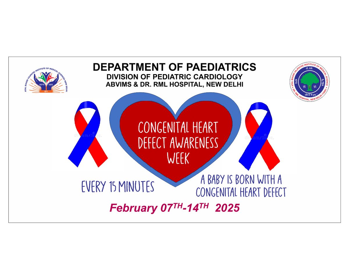 "Did you know that 1 in 100 babies are born with congenital heart defect ? Let's raise awareness and support for babies born with heart defect"
#conegintalheartdiseaseawarenessweek #HeartHealth #HeartWarrior #CHDAwareness