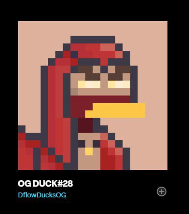 DflowDucks's tweet photo. @3ngaging Hey, 3ngaging , u can claim your og duck by sending wallet on our ds server. The collection hits Tops on launchmynft. Much love. DflowDucks.🦆 https://t.co/Vx7pwACeBV