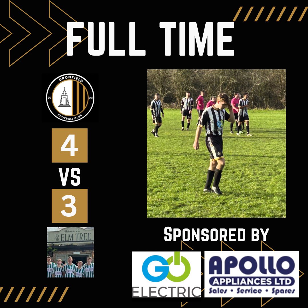 Dronfield Oak (C) (@dronfieldoak) on Twitter photo FULL TIME
And dem Oak boys go rumbling through to the next round!
3-1 down and the lads don’t give in and power back with 3 goals in the final 15.
Lads want a cup run anorl
<a href="/ChesterfieldSL/">ChesterfieldSLeague</a> @dronfield_fc FULL TIME
And dem Oak boys go rumbling through to the next round!
3-1 down and the lads don’t give in and power back with 3 goals in the final 15.
Lads want a cup run anorl
<a href="/ChesterfieldSL/">ChesterfieldSLeague</a> @dronfield_fc