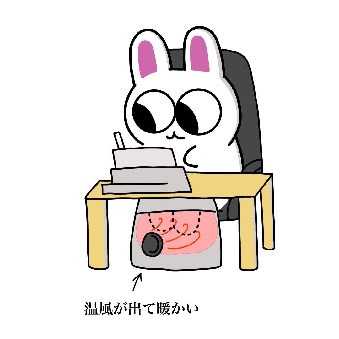 描く時寒いので足元ヒーターを買いました☺️
#イラスト