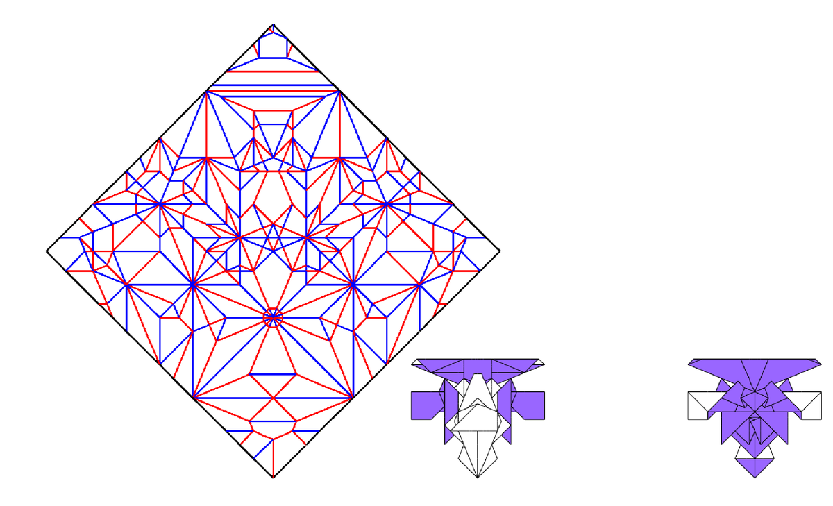 洛可可2.0
设计：本人
#折纸 #折り紙作品 #ORIGAMI #WutheringWaves