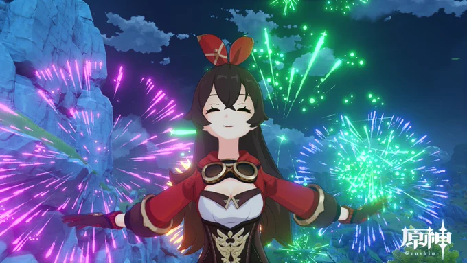 各キャラ花火単体