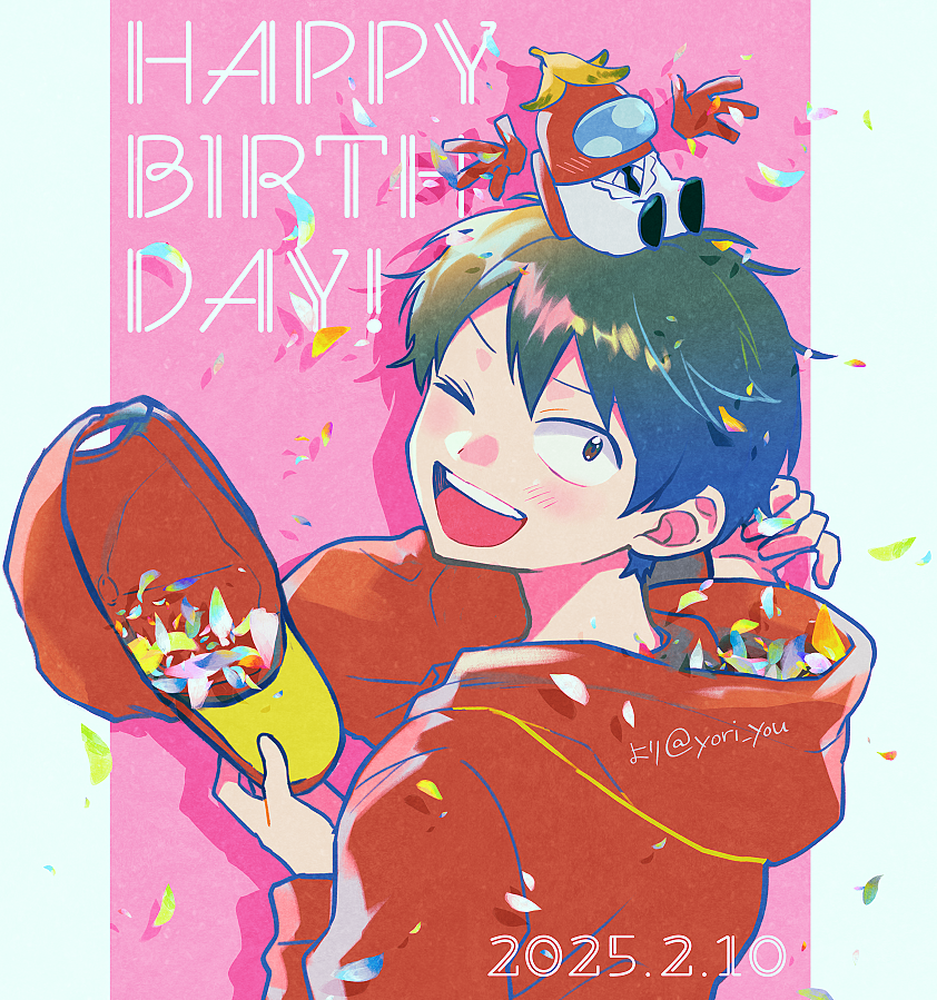 yori_you's tweet photo. #絵湯
お誕生日おめでとうございます🎂足湯さんにとって幸多き一年になりますように！ https://t.co/cwJZU6Ybfo