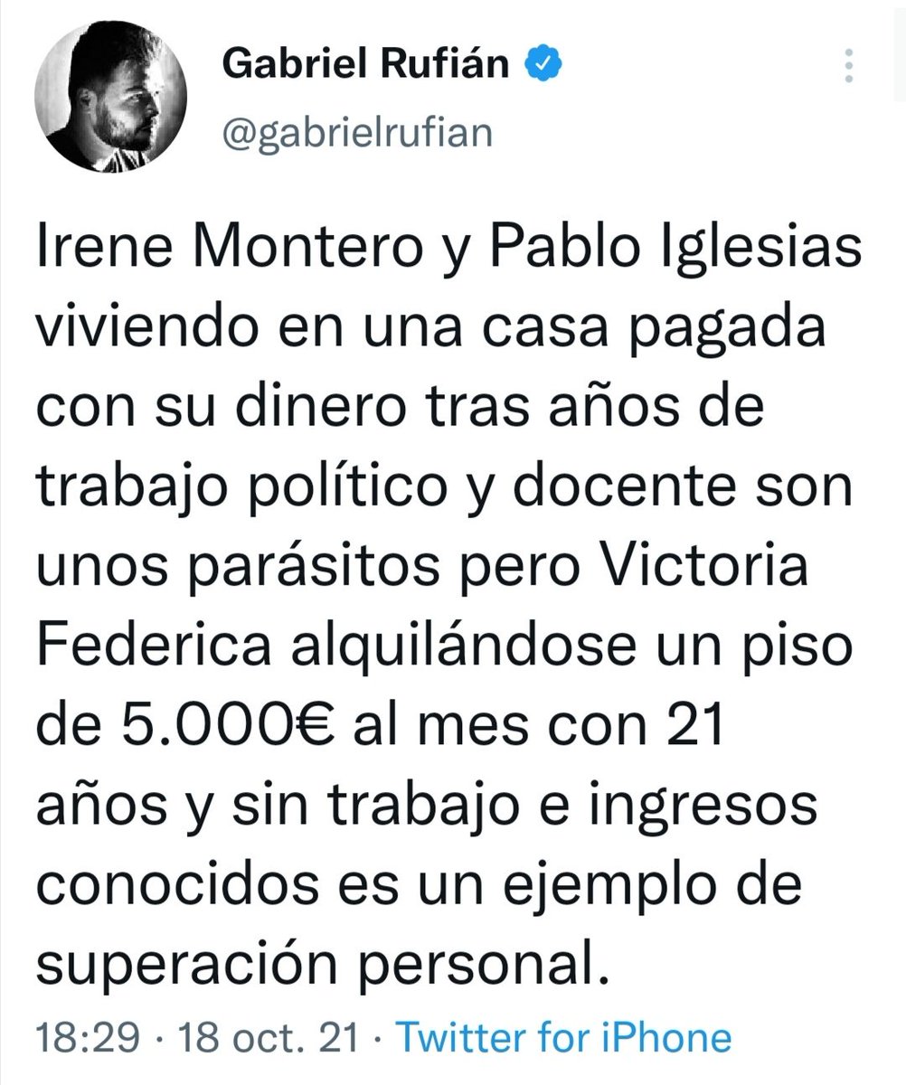 Ahora que la tal Federica parece estar tan "de moda" apetece recuperar este mensaje de <a href="/gabrielrufian/">Gabriel Rufián</a>
