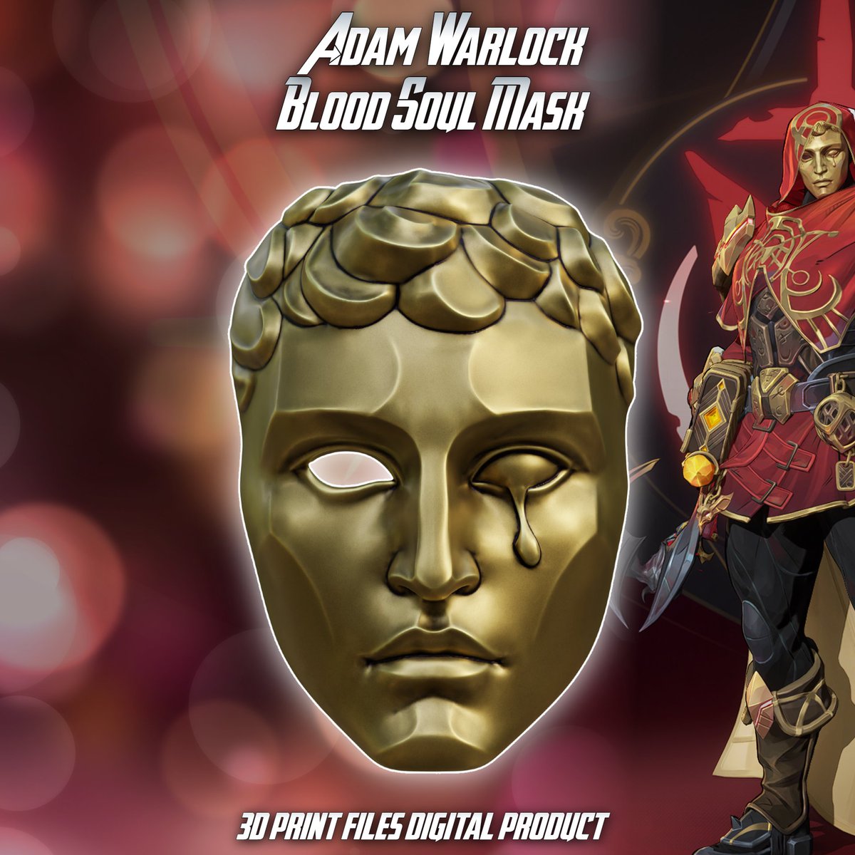 Krotek_inc's tweet photo. Blood Soul Mask for #AdamWarlock form #MarvelRivals 

https://t.co/UYKnjeUPLI
https://t.co/Q3ExPa97g0
https://t.co/rW3tlyWMOY

@Thangs3D @Cults3D @CrealityCloud #maskedsingeruk #helmet #outfit #costume #MarvelRivals #MarvelRivalsfanart #Warlock https://t.co/0ZMTXklKUf