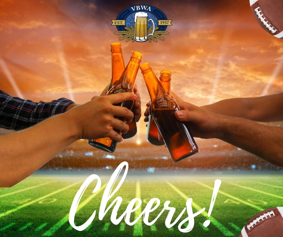 vbwa_'s tweet photo. Grab your favorite brews and get ready for the big game. Whether you’re rooting for the Chiefs or the Eagles, we’ve got you covered with cold beers and great deals! Cheers to good times and great football!

#VBWA #BeersToThat #CheersToThat #GameDay #CheersToTheWinners #Football https://t.co/Zdh5Isv3e5