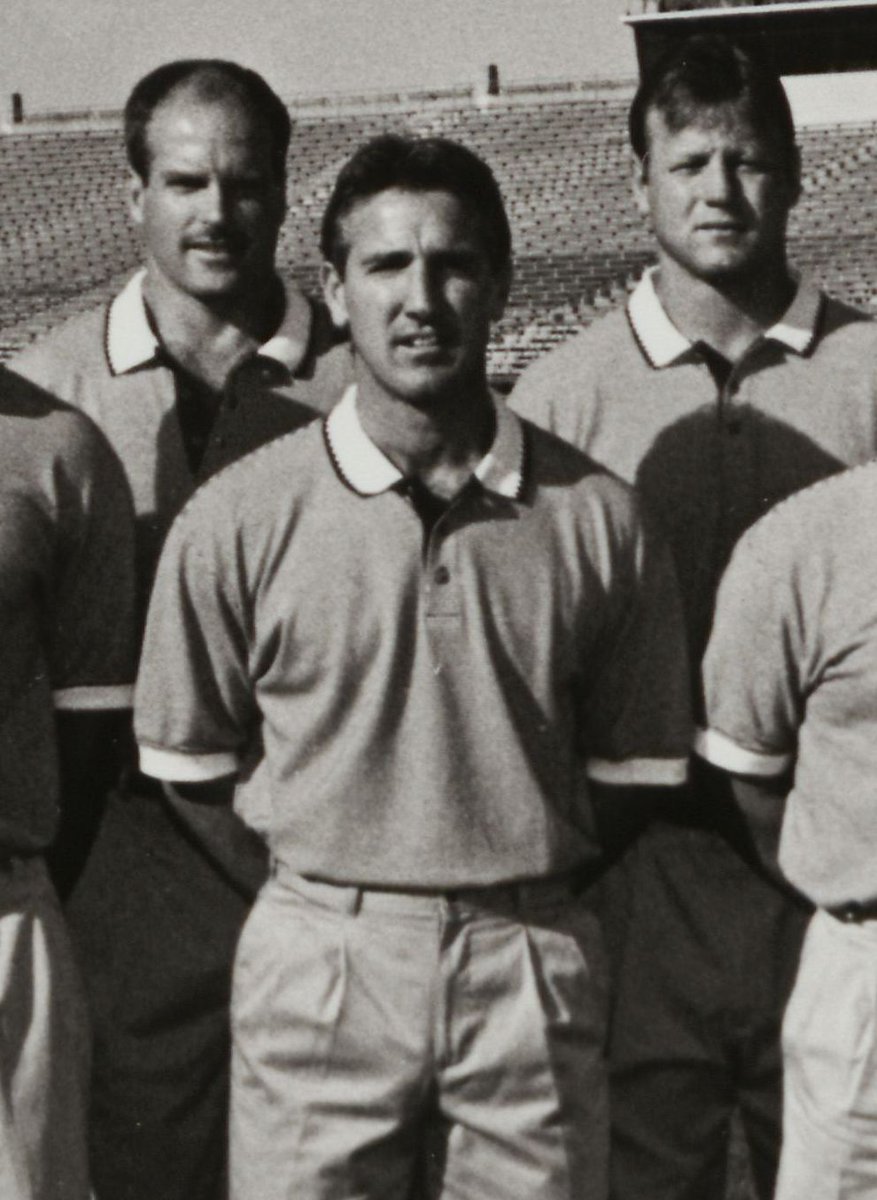 BG_Football's tweet photo. Best of luck tonight to Kansas City Chiefs defensive coordinator Steve Spagnuolo as he and the KC try to win their third-straight @SuperBowl. Steve was our defensive backs coach from 1996-97.

#SuperBowlLIX x #FalconsInTheNFL https://t.co/GNiYWdmdS3