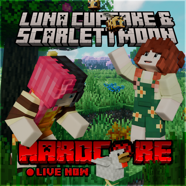 LunaCupcake5's tweet image. First day in Shared Heart Hardcore: Modded style! With Scarlett! We are hyped, excited, got build plans, and ideas, so lets do this! only on twitch.tv/luna_Cupcake #minecraft #minecrafthardcore #twitchstreamers