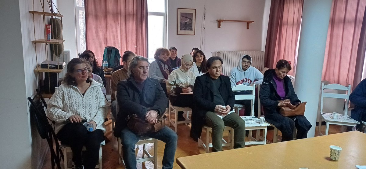 📍Ankara

Tanıl Bora ile "Türk Devlet Mitosu" hakkında konuştuğumuz etkinliğimiz başladı.

Katılan herkese teşekkür ederiz.