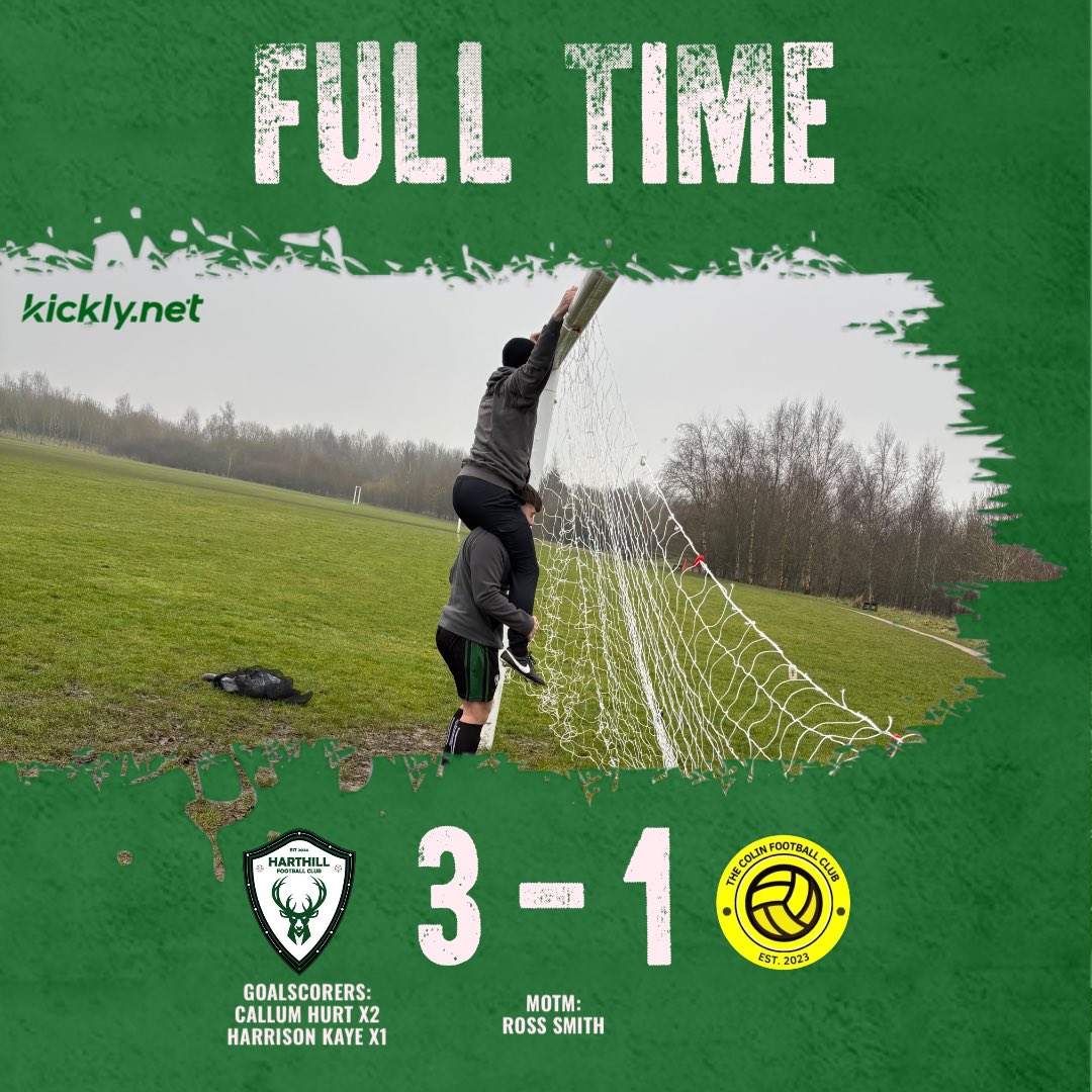 WWWW

Another win for the lads today. Fought hard, took our chances and reaped the reward.

2 Goals for Callum Hurt, 1 for Harrison Kaye and a MOTM for Ross Smith.

Brought to you by <a href="/brookhousegas/">Brookhouse Gas Services LTD</a>