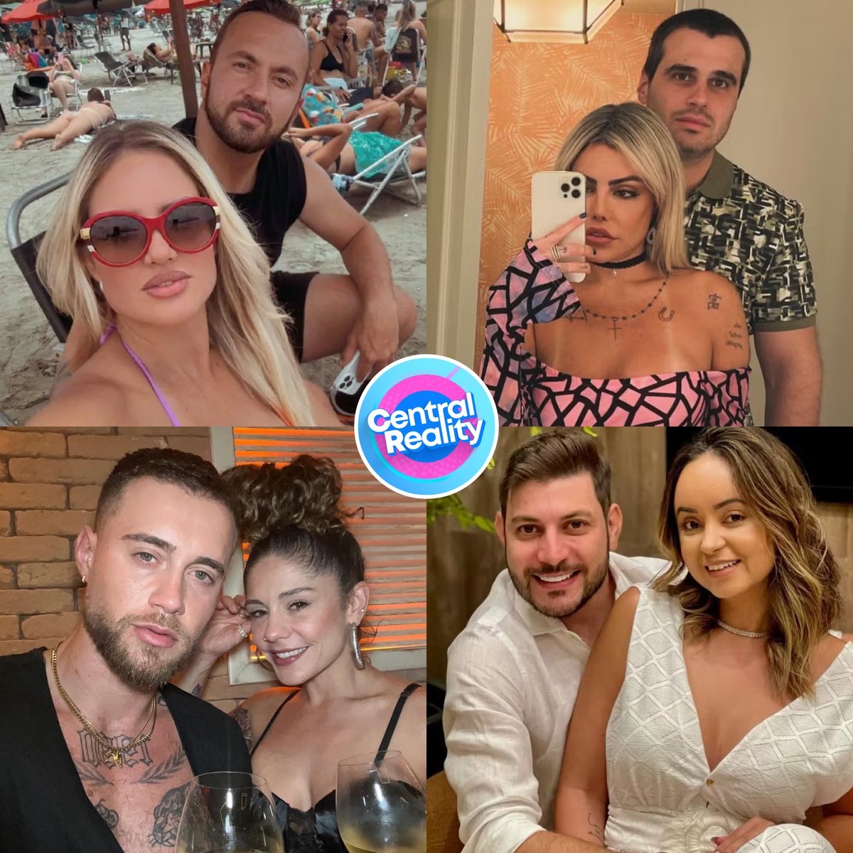 centralreality's tweet photo. 🚨De acordo com Léo Dias, esses são os primeiros casais cotados para a 7ª temporada de 'Power Couple Brasil'.
- Zé Love e Luciana Paula
- Liziane Gutierrez e Toni
- Yuri Bonotto e Leoni Escobar
- Caio Afiune e Waléria Motta https://t.co/8EFx1d6l43