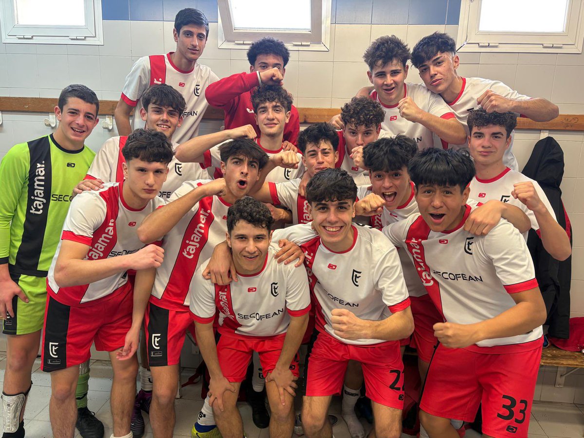 CDTajamarFutbol's tweet photo. Resultados | JUVENIL Primera | Gr. 6. Jornada 20.

@ADParqueSureste ‘A’  3  🆚  Tajamar 5

Una jerárquica primera mitad saca adelante una complicada visita. ➕3 https://t.co/bEC4EPxCfd
