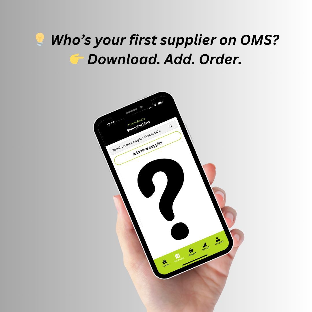 🔎 A quick question for hospitality pros…

👉 Who’s the first supplier you’re adding to Orders Made Simple after downloading?

Start now, add your suppliers, and streamline your ordering today. 🚀

📲 Get started now: buff.ly/40WDVbn