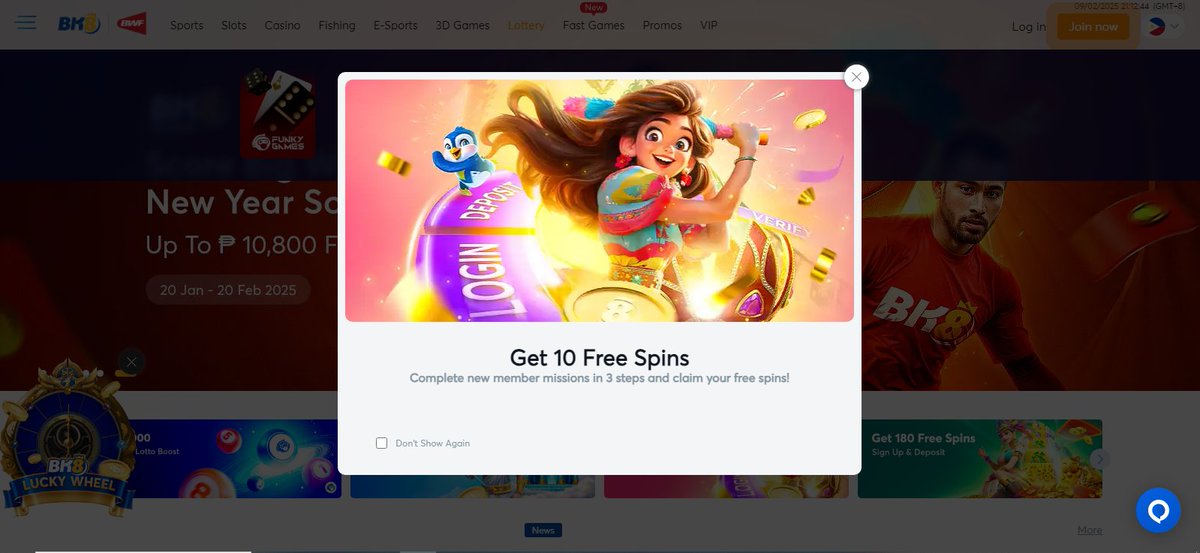 Yown oh! FREE 10 spins promo ng BK8.. Ma try nga ito.. 
Kayo ba, try ninyo? Baka ito na ang hinihintay nating JACKPOT! Libre sya, kaya di kelangan magcash out. 
Here's the link..
#onlinegaming  #bettingtips  #Entertainment 
bk8ph88.com/en-ph/home?aff…