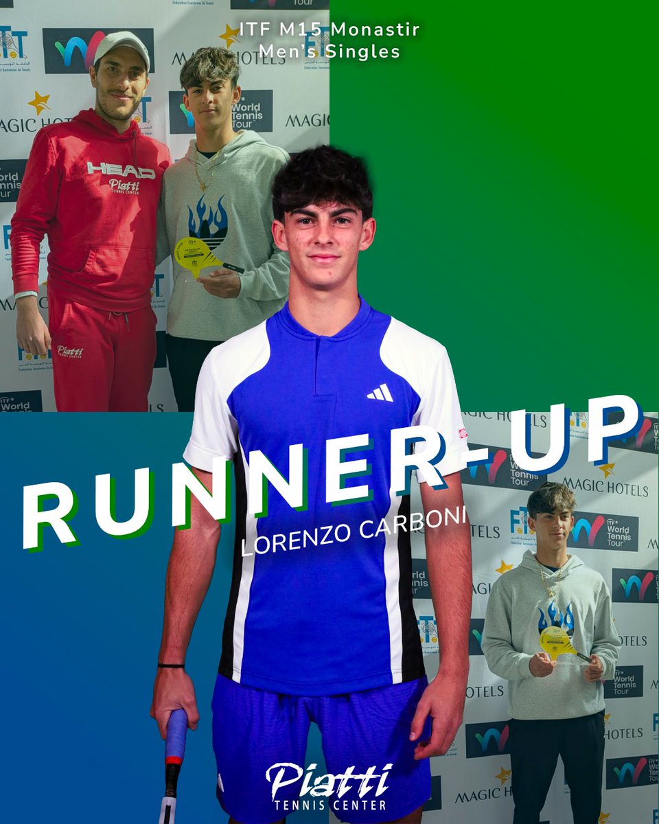 Huge congratulations to <a href="/DhamneManas/">Manas Dhamne</a>, winner and Lorenzo Carboni, runner-up at the ITF M15 Monastir 🇹🇳👏🏼