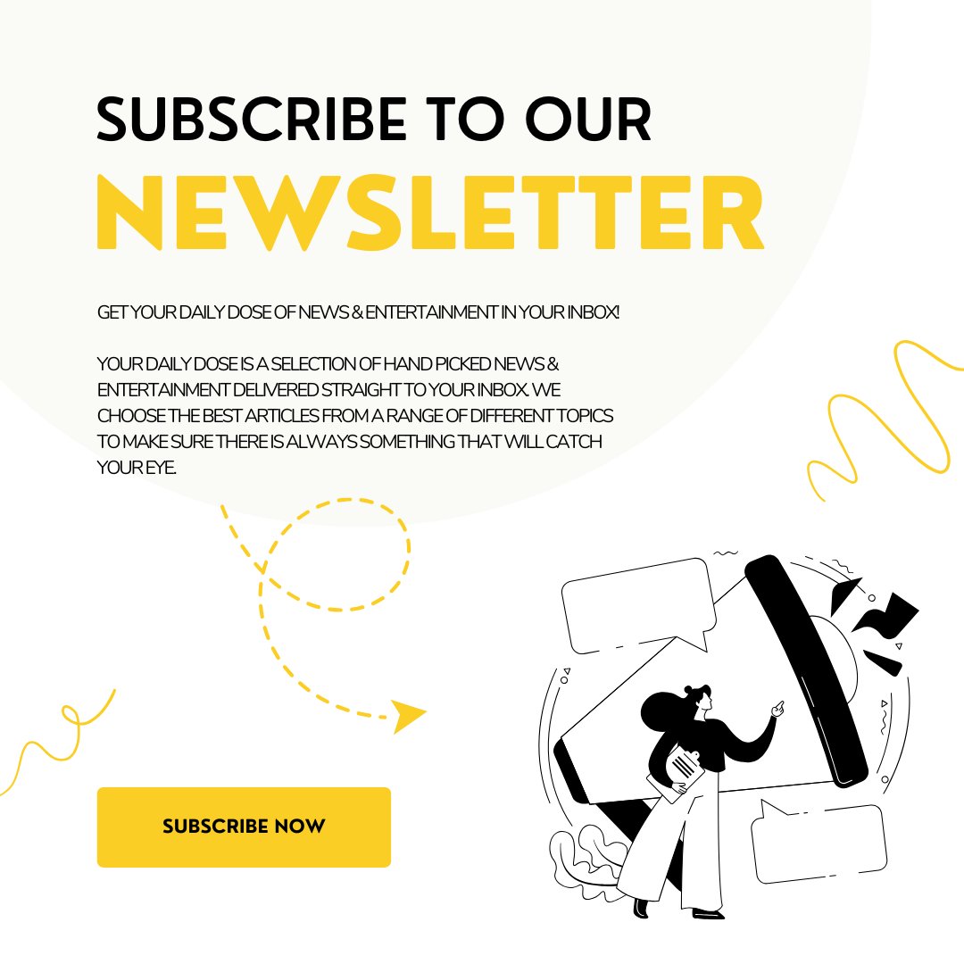 📷 Stay in the know with Your Daily Dose! 📷

Quick, bite-sized updates on news and entertainment, delivered straight to your inbox every day. 📷📷

📷 Sign up now and never miss a beat!

yourdailydose.co.uk