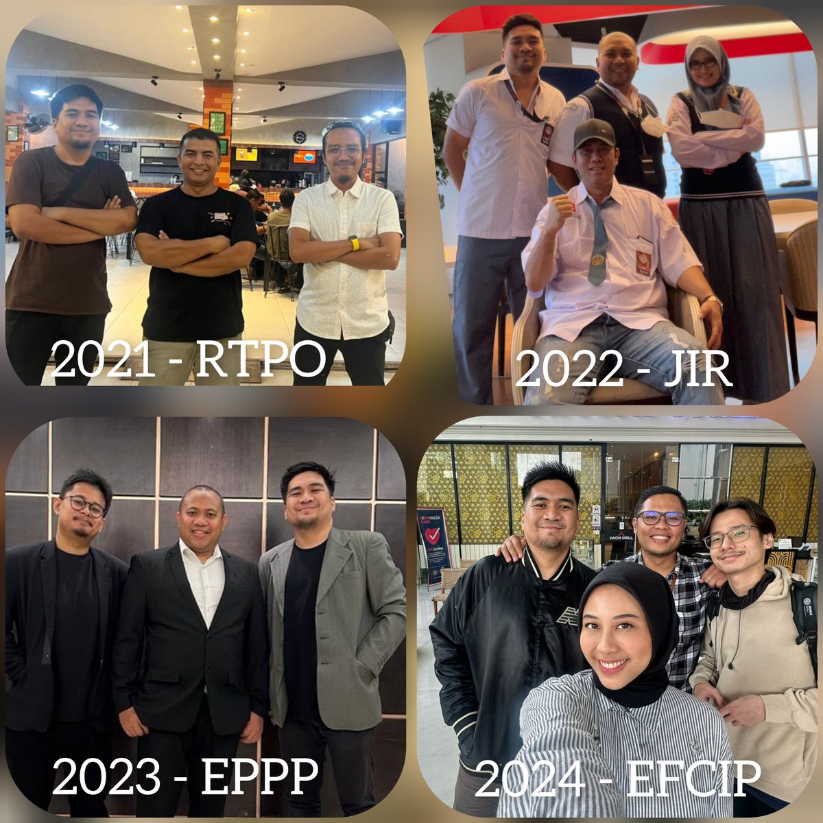 Azfarfar's tweet photo. 4 tahun di 4 tim yang berbeda. Senang bisa kerja dengan banyak orang dan banyak perspektif yang buat makin lebih dewasa dalam berbagai hal.
Apakah 2025 ini akan berganti tim lagi? 😎 https://t.co/mNfTGA4Efz