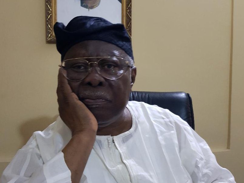 instablog9ja's tweet photo. PDP Crisis: Call Atiku, Wike to order or we lose all in 2027 — Bode George. https://t.co/A8aCaWzhBY