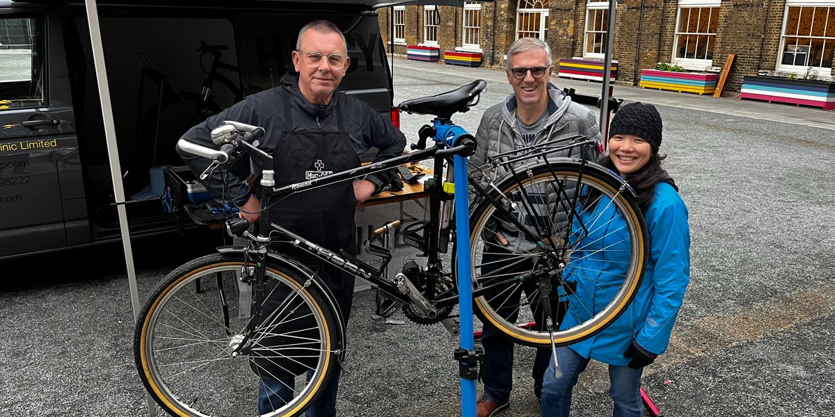 Royal Borough of Greenwich (@royal_greenwich) on Twitter photo π΄ββοΈOur next <a href="/CycleConfident/">Cycle Confident</a> Dr bike session is coming up soon.
π§° Bring your bike to get checked by an experienced mechanic, from your wheels and brakes to your tyre pressure and more.
π
Sat 15 Feb
π 11am to 3pm
π By the Cutty Sark w3w.co/claim.square.lβ¦ π΄ββοΈOur next <a href="/CycleConfident/">Cycle Confident</a> Dr bike session is coming up soon.
π§° Bring your bike to get checked by an experienced mechanic, from your wheels and brakes to your tyre pressure and more.
π
Sat 15 Feb
π 11am to 3pm
π By the Cutty Sark w3w.co/claim.square.lβ¦
