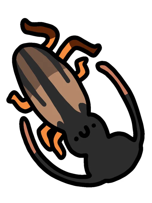 チャボハナカミキリ 