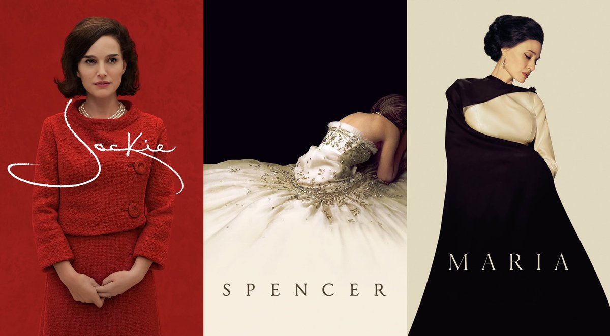 La trilogie de biopics sur de grandes figures féminines de Pablo Larraín est désormais terminée !

Quel est votre préféré des trois ? Perso, je trouve Maria bien au dessus des autres.