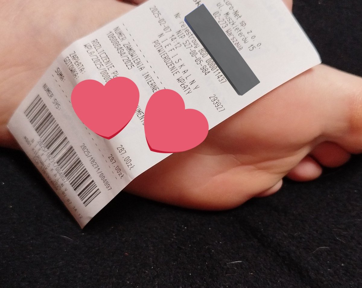 PaniEveFindom's tweet photo. do zwrotu dwa paragony, 79.99 i 287
findom paypig footfetish moneyslave  betaloser simp humanAtm blik domina whalesub https://t.co/sqNk2Obd5S