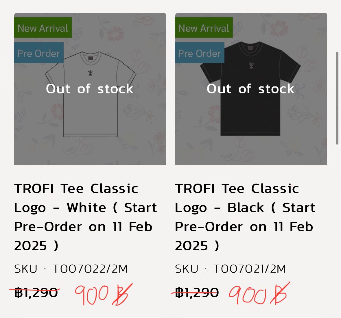 yylxqq's tweet image. รับหิ้วคับราคาตามนี้เลยส่งฟรีทุกออเดอร์ หรือรับหน้างานวันที่11ก็ได้คับบ🙏🏼#TROFIxFlowerLove #TROF #ตลาดนัดฟอร์ดพีท