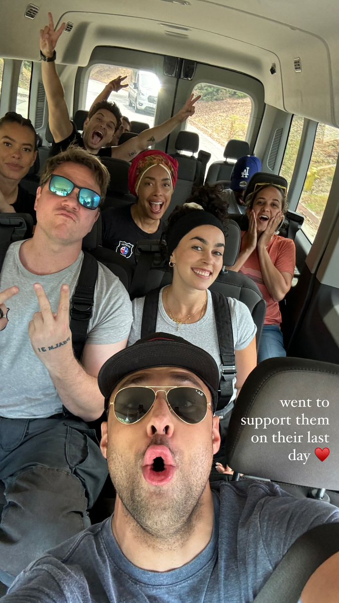 Photos BTS de la saison 5.